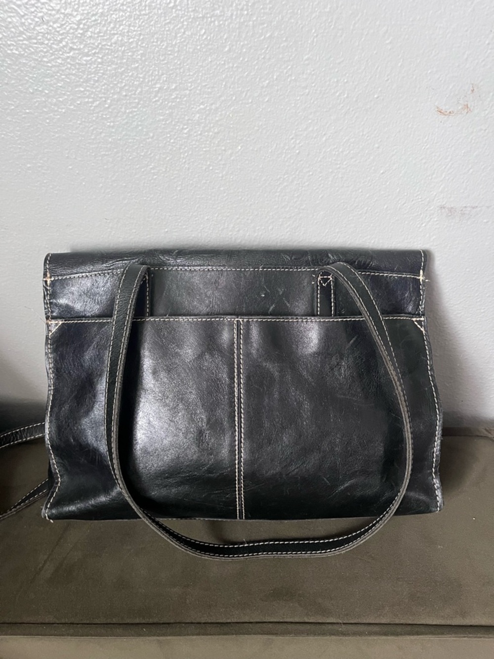 Patricia Nash Black Leather shoulder bag - Picture 4 of 12